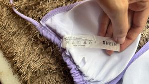 Lavender Halter Neck Bikini Top