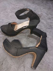 Black Platform Heels
