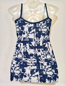 Stylish Printed Spaghetti Top