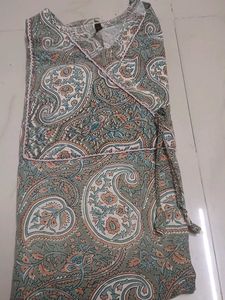 Paisley Print Kurta