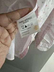 Park Avenue Women formal Pink shirt