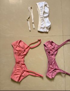 3 bras-2 basic  jockey and 1 v star bra