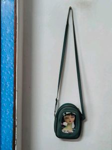 Cute Doll Face Crossbody Bag