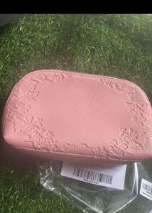 Bobbi Brown Pink Floral Makeup Bag