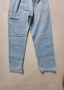 Patchwork Blue Denim Jeans