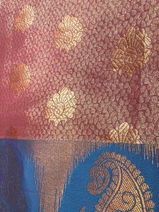 Beautiful Silk Saree with Paisley Border