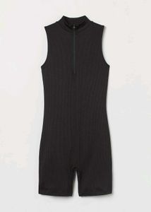 H&M Sleeveless Black Romper