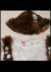 Cute Bunny Fur Dress
