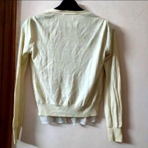 Stretchable Embellished Shrug