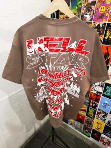 HELLSTAR GRAPHIC PRINTED OVERSIZE TEE 🔥🔥