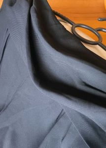 Chic Grey Fold-Over Waist Pants