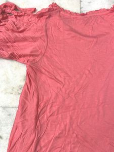 Girl’s Pretty Coral  Top