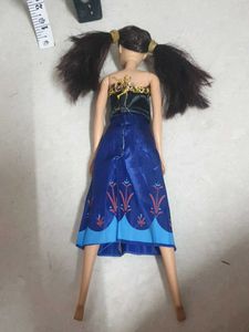 Asian Fashion Doll with Blue Gown