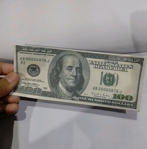 100 Dollar Note Usa