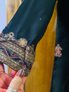Black Kurta and pant