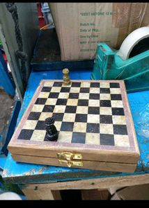 Vintage Marble Chess Set