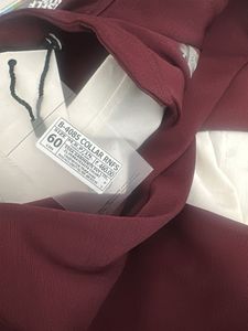 Maroon Jacket with Graphic T-Shirt