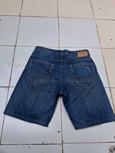 Springfield Men's Blue Denim Shorts