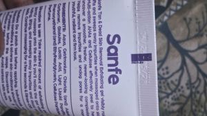 unopened Detan &amp; Brightening Exfoliating Gel