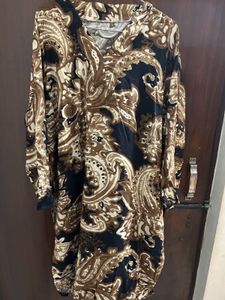 Stylish Paisley Print Kurta