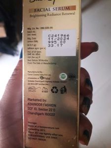 Skin Sparkle Facial Serum - Brightening &amp; Tighteni