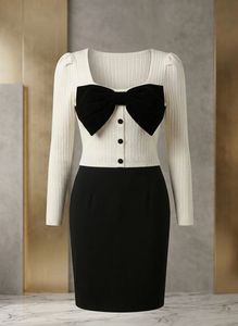 Chic Bow Detail Top with Puff Sleeves
