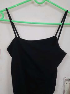 Chic Black Spaghetti Strap top