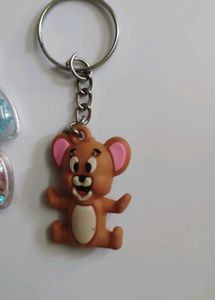 Cute Jerry Mouse Keychain 6 pcs set
