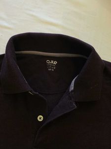Dark Purple Men's Polo Shirt