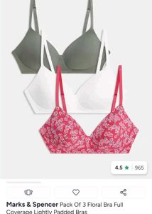 Marks & Spencer Pack Of 2 Bra Full Coverage