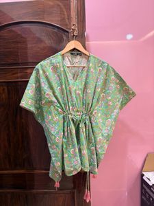 Floral Print Kaftan