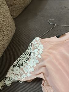 Elegant Lace Sleeve Top