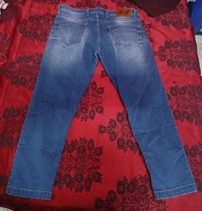 Multiple Unisex Blue Denim Jeans
