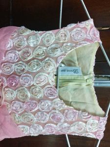 Charming Pink Floral Party Dress (US brand)