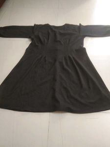 Classic Black Button-Up kurta