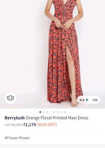 Floral Printed Maxi Dress
