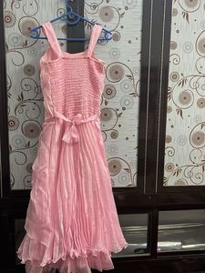 Pink Embellished Ethnic Gown