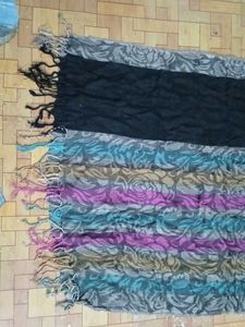 Multicolor Floral Print Scarf