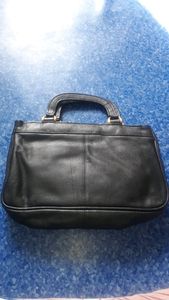 pure leather handbag