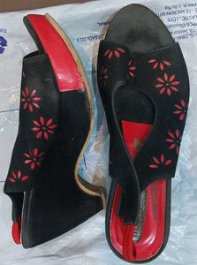 Floral Pattern Heels