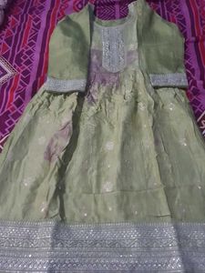 Stitched Silk Maternity Suit