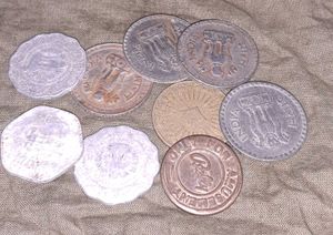 Vintage Indian Coins Collection