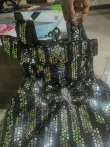 Party wear black frock