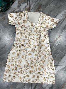 Embroidery Salwar white suit
