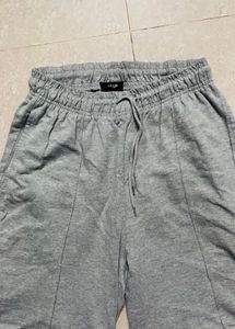 Comfortable Grey Wide-Leg Sweatpants