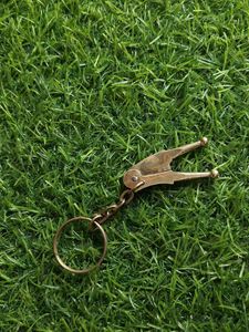 Vintage Brass Keychain Tool