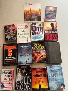 Collection of 12 Popular Fiction Books