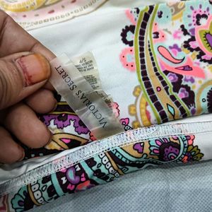 Paisley Print😍 Fold-Over Bikini Bottoms