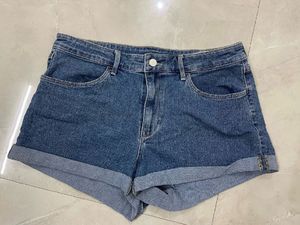Classic HnM Blue Denim Shorts