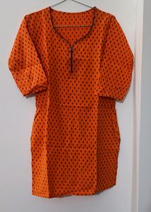 Orange Kurti / Tunic